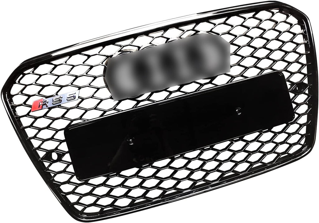 Front Grille For 2013 2014 2015 2016 Audi A5 S5 B8.5 RS5 Style Honeycomb Mesh Grille Grill