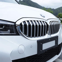 Load image into Gallery viewer, Grille Covers Fit For 2019 2020 BMW G20 3 Series ABS Chrome Front Grill Cover