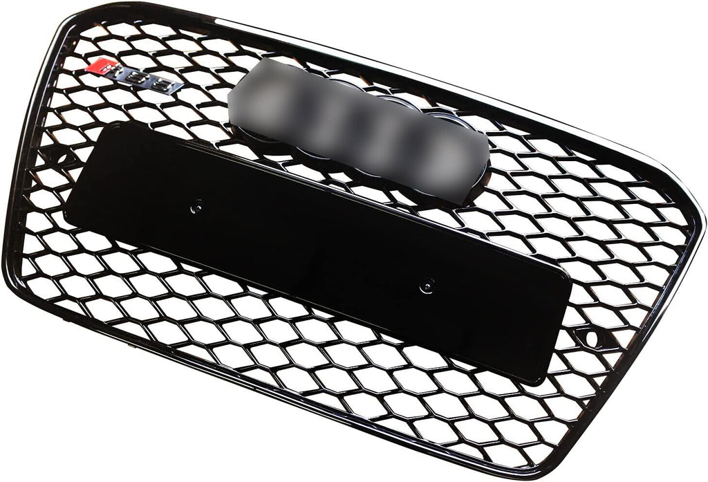 Front Grille For 2013 2014 2015 2016 Audi A5 S5 B8.5 RS5 Style Honeycomb Mesh Grille Grill