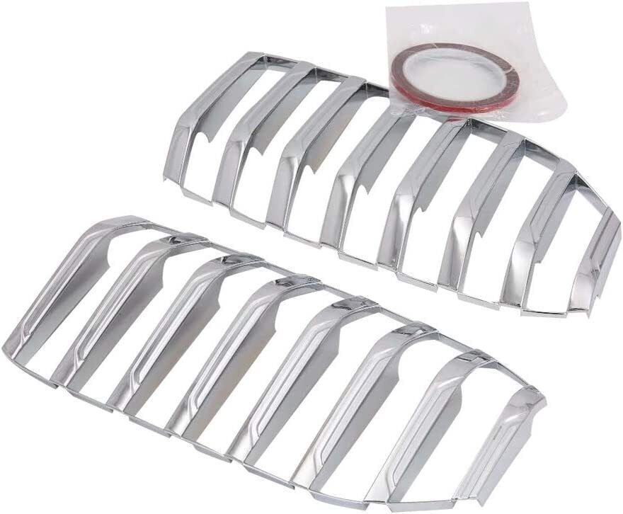 Grille Covers Fit For 2019 2020 BMW G20 3 Series ABS Chrome Front Grill Cover