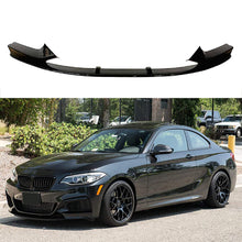 Load image into Gallery viewer, For 2014 2015 2016 2017 2018 2019 2020 BMW F22 2 Series M Sport Front Bumper Lip ABS Gloss Black