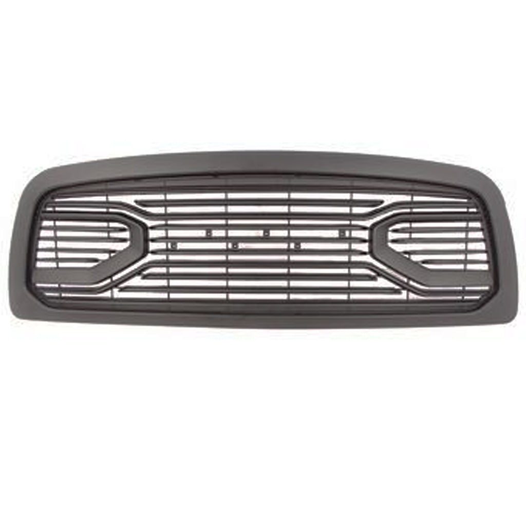 Grill For 2009 2010 2011 2012 2013 Dodge Ram 1500 Front Mesh Bumper Grille Big Horn W/0 Lights Black