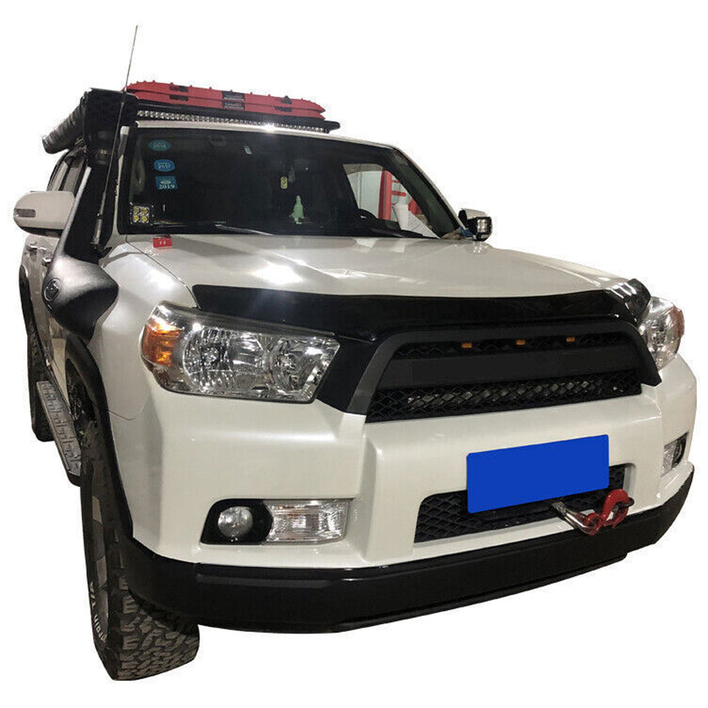 Replacement Grill For Toyota 4Runner 2012 2013 2014 2015 2015 Front Mesh Bumper Grille With LED Lights Black