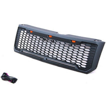 Load image into Gallery viewer, Front Grille For 2008 2009 2010 2011 2012 2013 Ford Kuga Escape Honeycomb Grilles Bumper Grill Replacement W/3 Led Lights Black