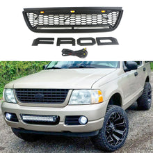 Load image into Gallery viewer, Front Grille For 2002 2003 2004 2005 Ford Explorer Front Bumper Grills Grill Cover Matte Black