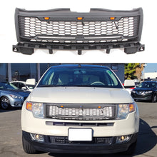 Load image into Gallery viewer, Front Grille For 2007-2010 Ford Edge Raptor Style Grill Grills Cover W/3 LED Light Black
