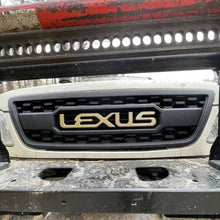 Load image into Gallery viewer, Front Grille For 1998 1999 2000 2001 2002 Lexus LX570 Front Center Mesh Grill Cover With 4 LED Lights Black