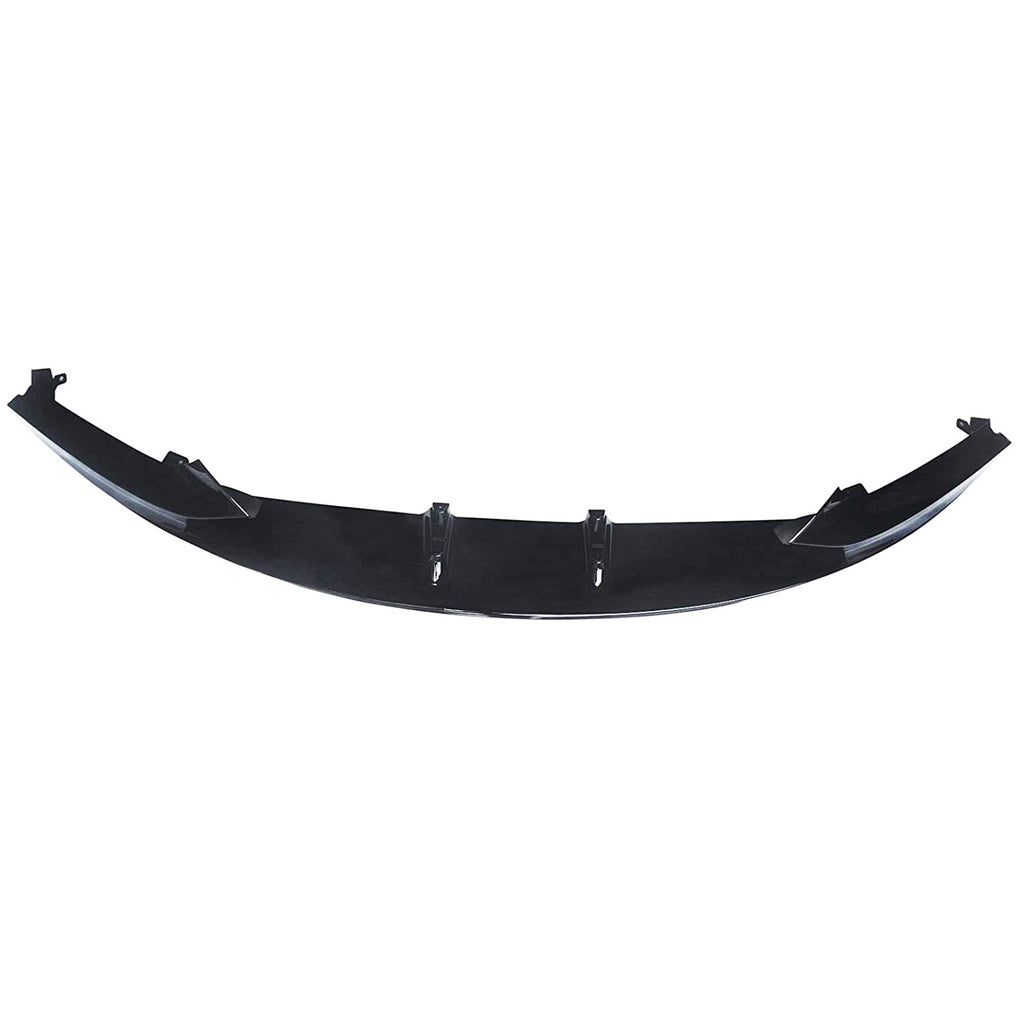 For 2014 2015 2016 2017 2018 2019 2020 BMW F22 2 Series M Sport Front Bumper Lip ABS Gloss Black
