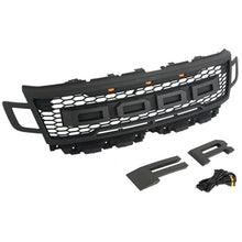Load image into Gallery viewer, Front Grille For 2018 2019 2020 2021 Ford Expedition Mesh Grill Honeycomb Replacement Grilles W/Lights Black