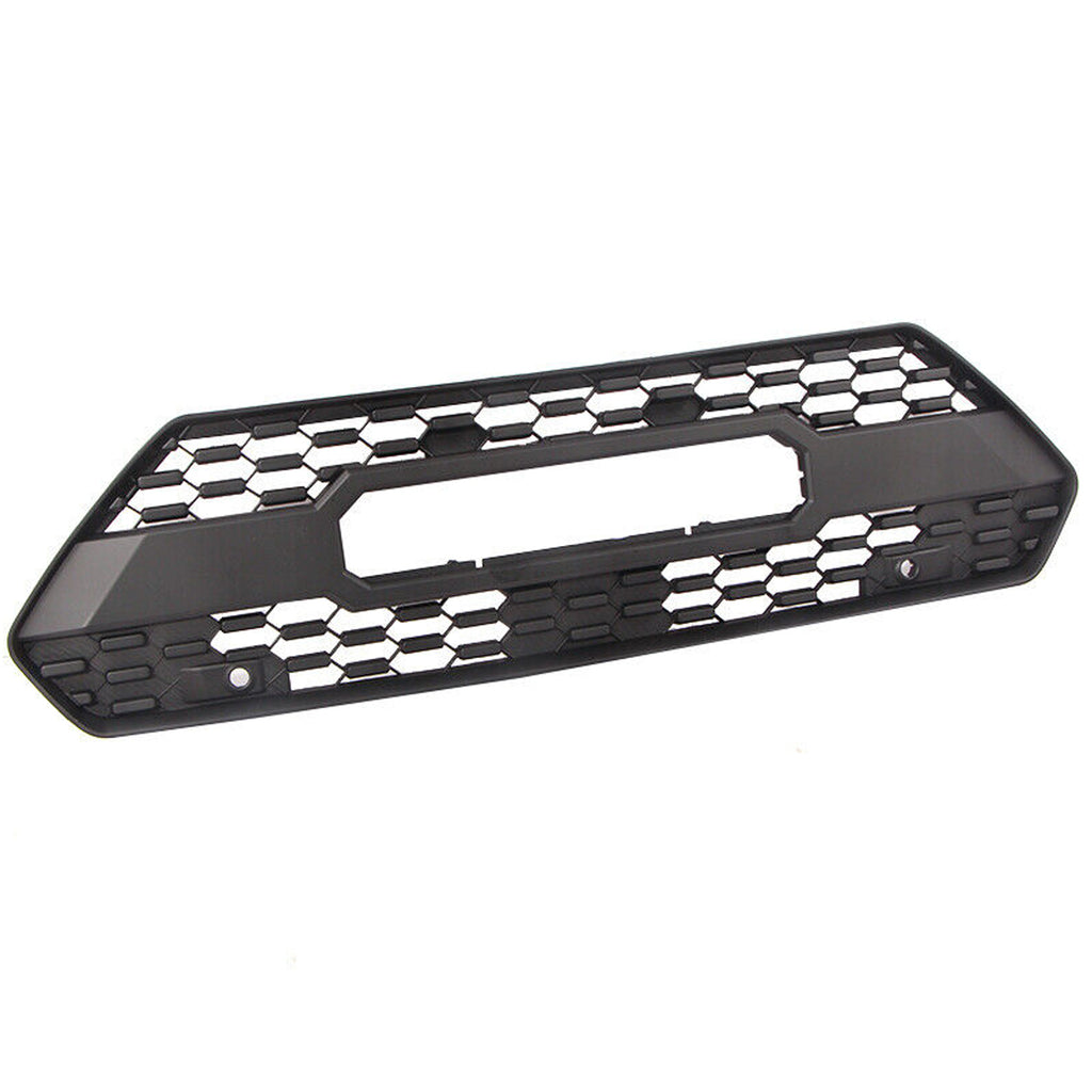 Front Grille For Toyota Rav4 2020 Adventure Honeycomb Bumper Replacement Grille With 3 Led Lights Black