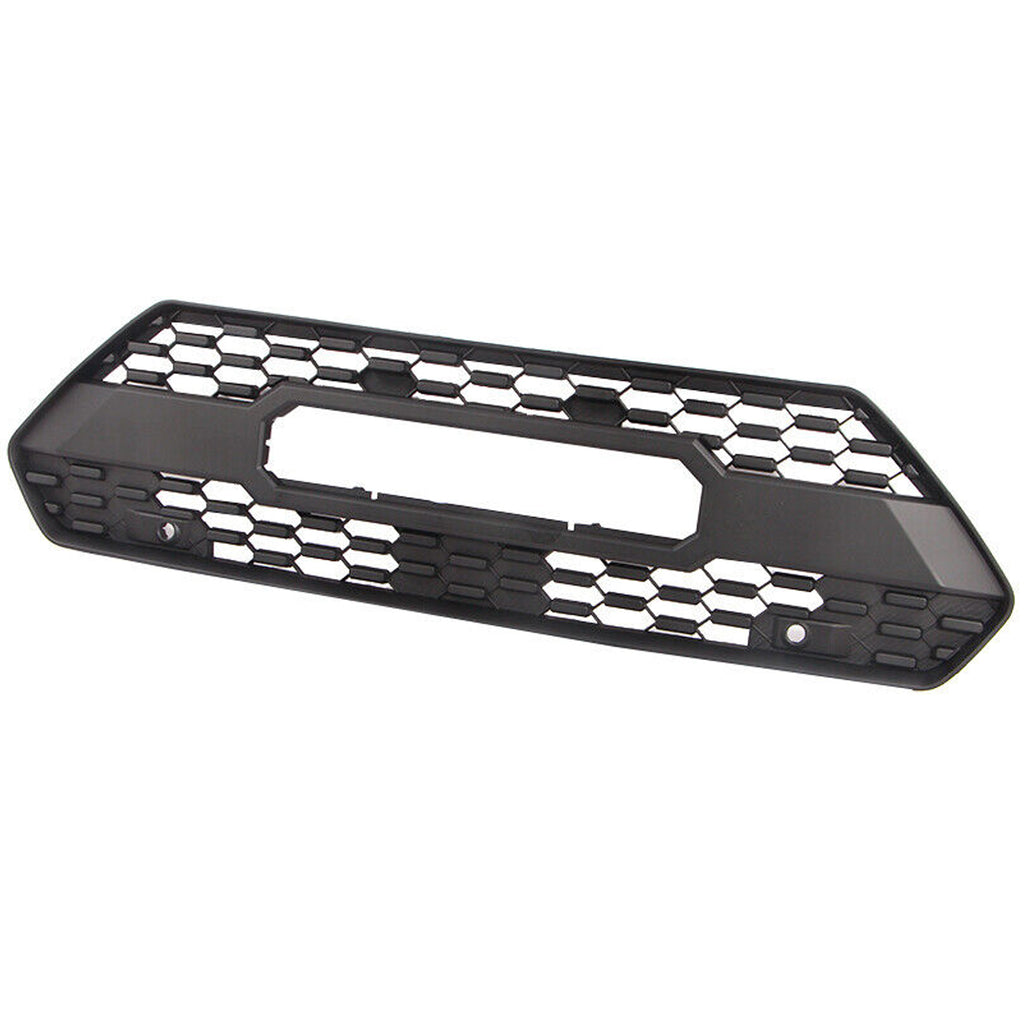 Front Grille For Toyota Rav4 2020 Adventure Honeycomb Bumper Replacement Grille With 3 Led Lights Black