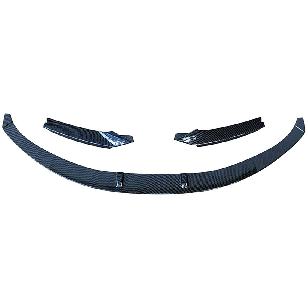 For 2014 2015 2016 2017 2018 2019 2020 BMW F22 2 Series M Sport Front Bumper Lip ABS Carbon Fiber