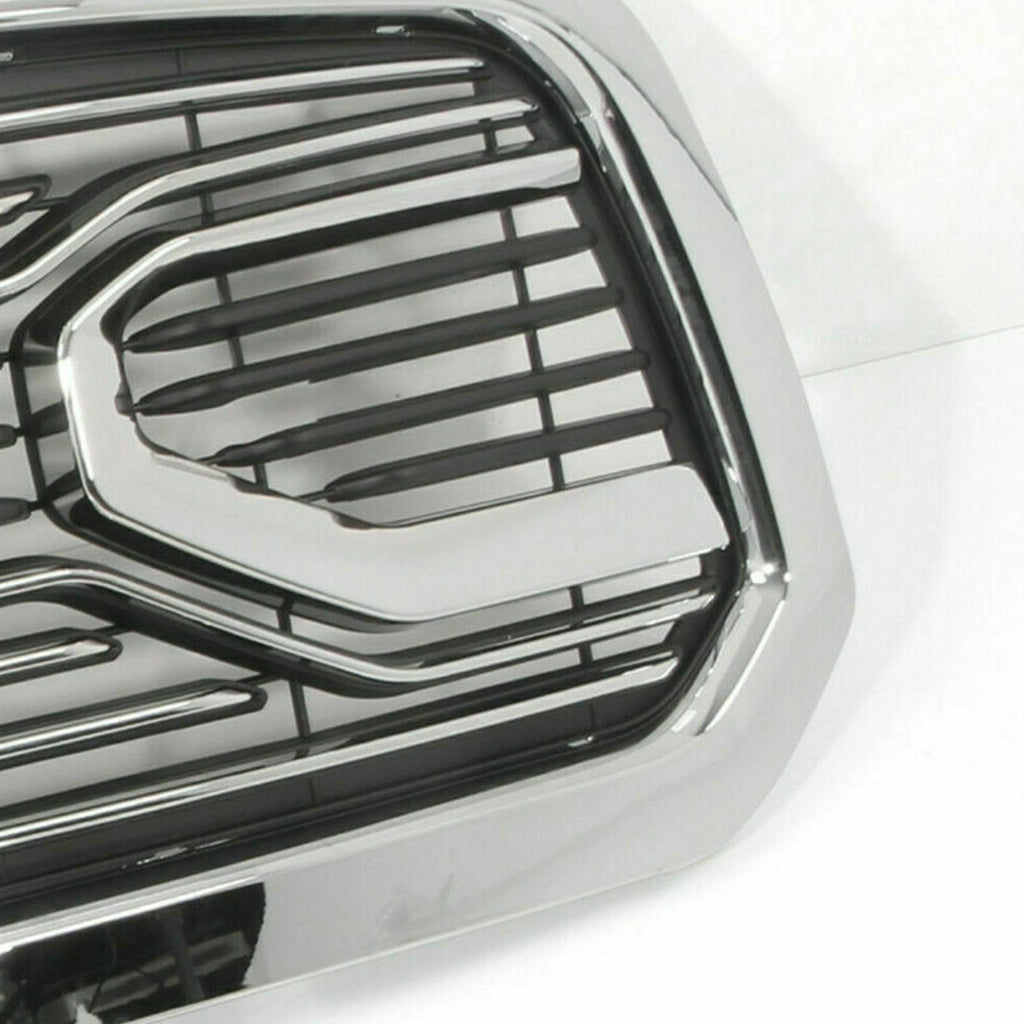 Grill For 2014 2015 2016 2017 2018 Dodge Ram 1500 Front Mesh Bumper Grille Big Horn Style Grille W/3 Lights Chrome