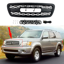 Load image into Gallery viewer, Front Grill For Toyota Sequoia 2001 2002 2003 2004 Front Mesh Bumper Grille Grills W/0 Lights Black