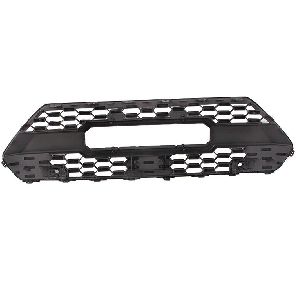 Front Grille For Toyota Rav4 2020 Adventure Honeycomb Bumper Replacement Grille With 3 Led Lights Black