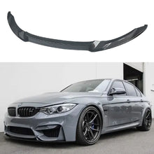 Load image into Gallery viewer, For 2014 2015 2016 2017 2018 2019 2020 BMW M3 F80 M4 F82 F83 CS Style Front Bumper Chin Lip Spoiler Splitter Carbon Fiber