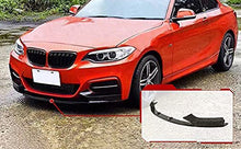 Load image into Gallery viewer, For 2014 2015 2016 2017 2018 2019 2020 BMW F22 2 Series M Sport Front Bumper Lip ABS Gloss Black