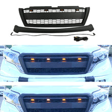 Load image into Gallery viewer, Front Grille For 2014-2018 Toyota Land Crusier Prado Bumper Grills Grill Cover W/4 LED Lights Black