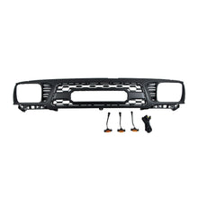 Load image into Gallery viewer, Front Grille For 1995-1997 Toyota Tacoma TRD Bumper Grills Grill Cover W/3 LED Light Black