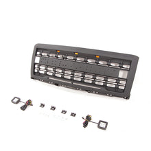 Load image into Gallery viewer, Front Grille for 2014-2015 Chevrolet Silverado 1500 Grills Grill Cover W/3 LED Lights and Cube Lights Black