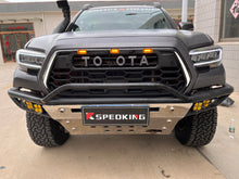 Load image into Gallery viewer, Front Grille for 2016-2022 Toyota Tacoma Grille Bumper Grill Grilles W/3 LED Lights and Side Light