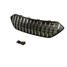 Load image into Gallery viewer, Front Grille For 2013-2016 Hyundai Santa Fe Bumper Grills Grill Cover W/3 Light Chrome