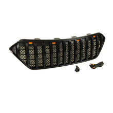 Load image into Gallery viewer, Front Grille For 2013 2014 2015 2016 Hyundai Santa Fe Bumper Grills Grill Cover W/3 Light Black