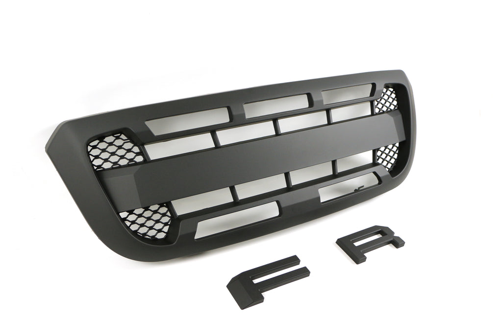 Front Grille For 2004 2005 2006 2007 2008 2009 2010 2011 Ford Ranger Bumper Grills Grill Cover W/0 Light Black