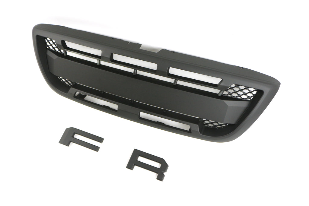 Front Grille For 1998 1999 2000 Ford Ranger Bumper Grill Grills Cover Black W/0 LED Lights