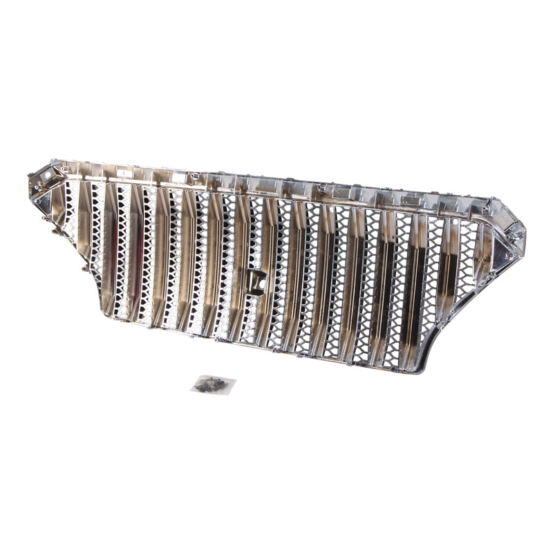 Front Grille For 2019-2020 Hyundai Santa Fe Bumper Grills Grill Cover W/0 Light Chrome