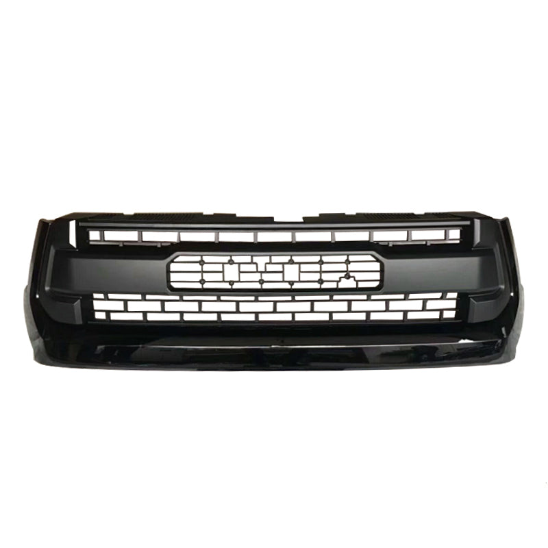 Front Grille For 2014-2019 Toyota Tundra Bumper Grills Grill Cover Grey and Black