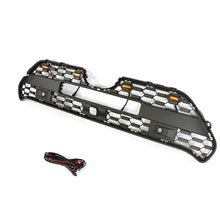 Load image into Gallery viewer, Front Grille For 2019 Toyota RAV4 TRD Bumper Grills Grill Cover W/4 LED Light Black