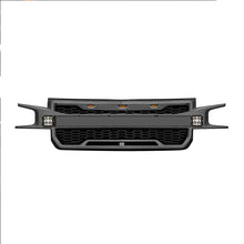 Load image into Gallery viewer, Front Grille For 2019 Chevrolet Silverado 1500 Bumper Grills Grill Cover W/3 LED Lights Black