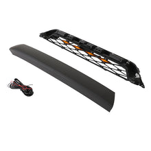 Load image into Gallery viewer, Front  Grille For 2020 2021 2022 4Runner TRD Pro Bumper Grills Grill Cover W/4 LED Lights Black
