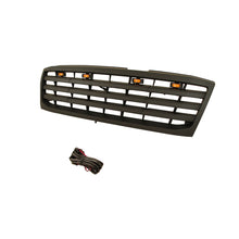 Load image into Gallery viewer, Front Grille For 1998-2006 Toyota Land Crusier LC100 Bumper Grills Grill Cover W/4 LED Light Black