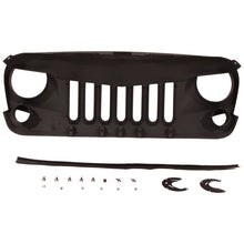 Load image into Gallery viewer, Front Grille for 2007-2018 Jeep Wrangler JK Bumper Grills Grill Cover Black