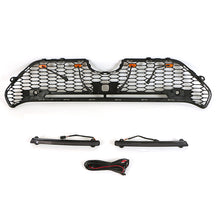 Load image into Gallery viewer, Front Grille For 2019-2020 Toyota RAV4 Bumper Grills Grill Cover W/4 LED Light and Center Light Bar Black