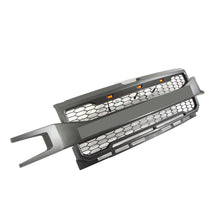 Load image into Gallery viewer, Front Grille for 2019-2021 Chevy Chevrolet Silverado 1500 Bumper Grills Grill Cover W/3 LED Light Black