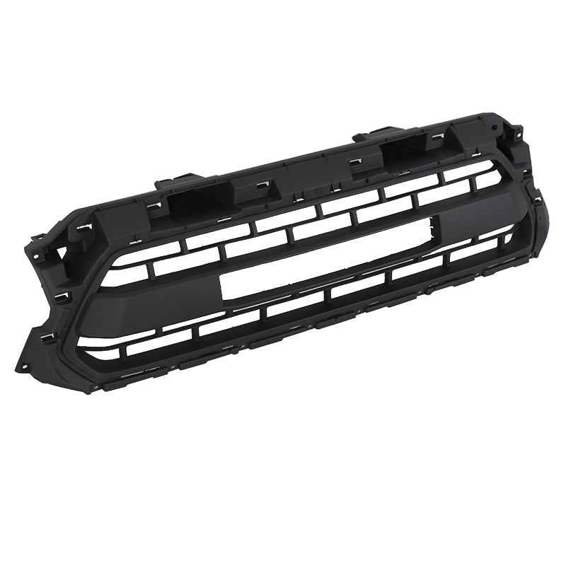 Front Grille For 2012-2015 Toyota Tacoma Bumper Grills Grill Cover W/4 LED Light Black