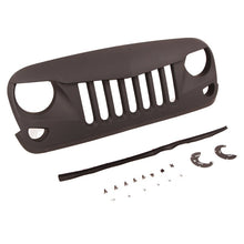 Load image into Gallery viewer, Front Grille for 2007-2018 Jeep Wrangler JK Bumper Grills Grill Cover Black