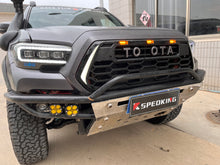 Load image into Gallery viewer, Front Grille for 2016-2022 Toyota Tacoma Grille Bumper Grill Grilles W/3 LED Lights and Side Light