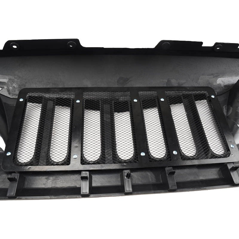 Front Grille for 2007-2018 Jeep Wrangler JK Bumper Grills Grill Cover Black