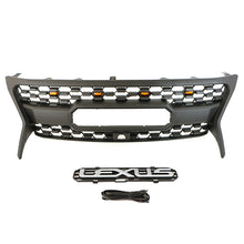 Load image into Gallery viewer, Front Grille For 2013 2014 2015 Lexus LX570 Front Center Mesh Grill Cover With 4 LED Lights Black