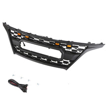 Load image into Gallery viewer, For 2009 2010 2011 2012 Lexus RX270 300 330 350 400 450 Front Grille Front Center Mesh Grille Grill Cover With 4 LED Lights Black