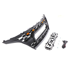 Load image into Gallery viewer, For 2009 2010 2011 2012 Lexus RX270 300 330 350 400 450 Front Grille Front Center Mesh Grille Grill Cover With 4 LED Lights Black