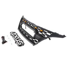 Load image into Gallery viewer, For 2009 2010 2011 2012 Lexus RX270 300 330 350 400 450 Front Grille Front Center Mesh Grille Grill Cover With 4 LED Lights Black