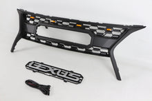 Load image into Gallery viewer, For 2013 2014 2015 2016 Lexus RX270 300 330 350 400 450 Front Grille Front Center Mesh Grille Grill Cover Replacement With 4 LED Lights Black