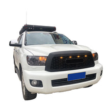 Load image into Gallery viewer, Front Grille For 2010 2011 2012 2013 2014 2015 2016 2017 2018 Toyota Sequoia TRD Bumper Grilles Replacement Grill With 4 Led Lights Black