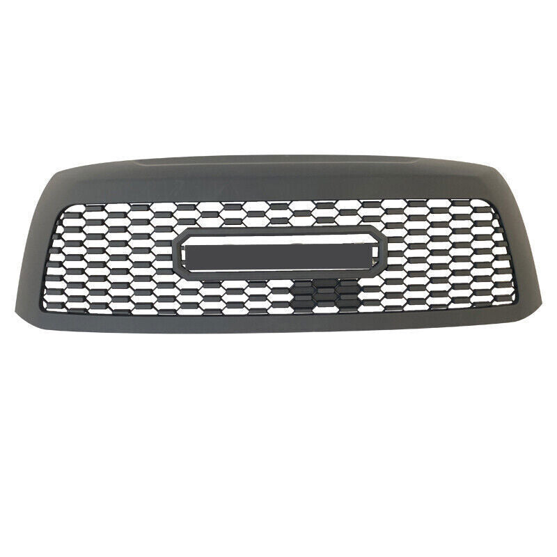 Front Grille For 2010 2011 2012 2013 2014 2015 2016 2017 2018 Toyota Sequoia TRD Bumper Grilles Replacement Grill With 4 Led Lights Black