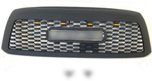Load image into Gallery viewer, Front Grille For 2010 2011 2012 2013 2014 2015 2016 2017 2018 Toyota Sequoia TRD Bumper Grilles Replacement Grill With 4 Led Lights Black